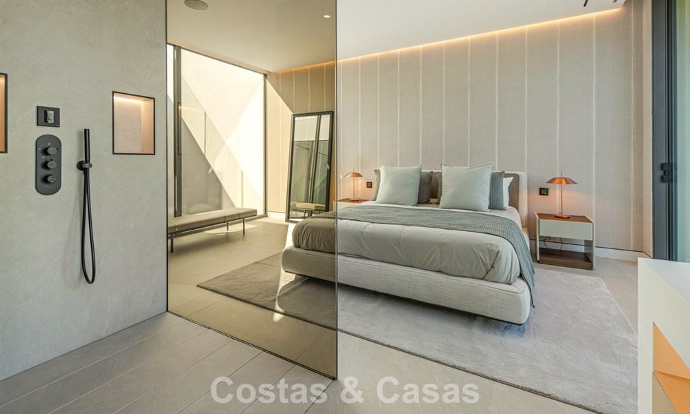 Ultra-modern semi-detached villa with private garden and private pool for sale on the Golden Mile, Marbella 795047