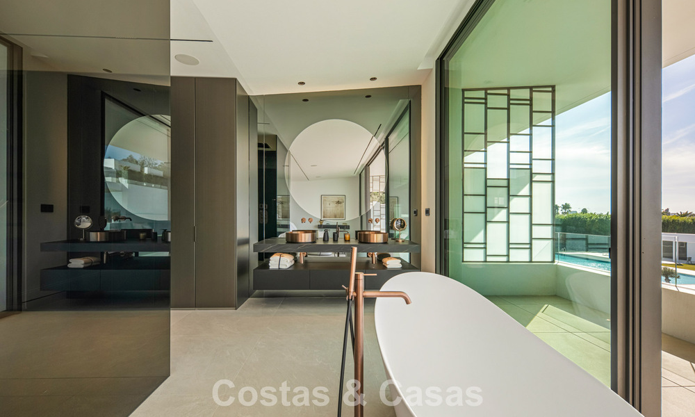 Ultra-modern semi-detached villa with private garden and private pool for sale on the Golden Mile, Marbella 795053