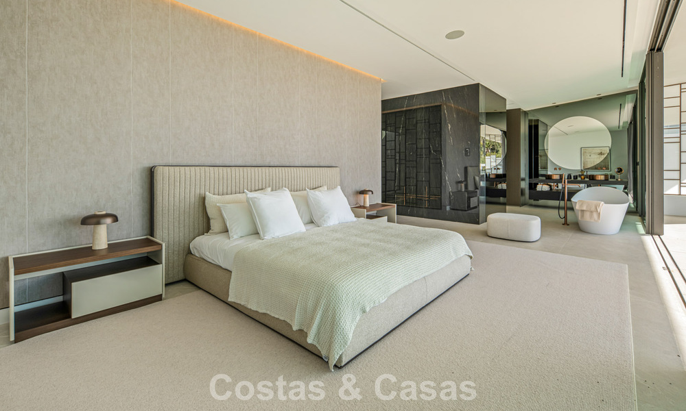 Ultra-modern semi-detached villa with private garden and private pool for sale on the Golden Mile, Marbella 795058