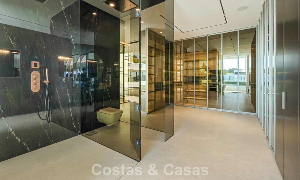 Ultra-modern semi-detached villa with private garden and private pool for sale on the Golden Mile, Marbella 795059