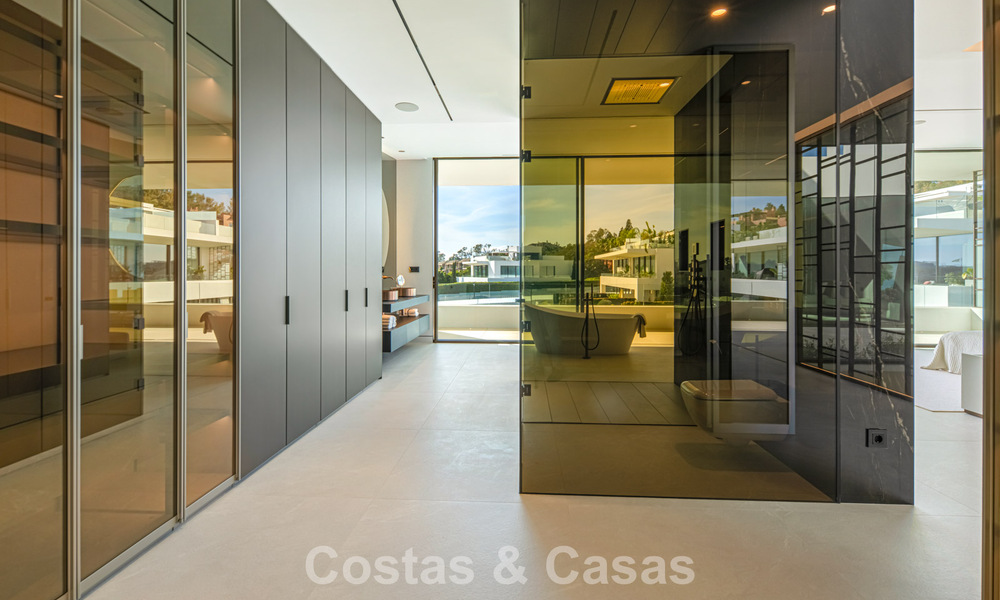 Ultra-modern semi-detached villa with private garden and private pool for sale on the Golden Mile, Marbella 795060