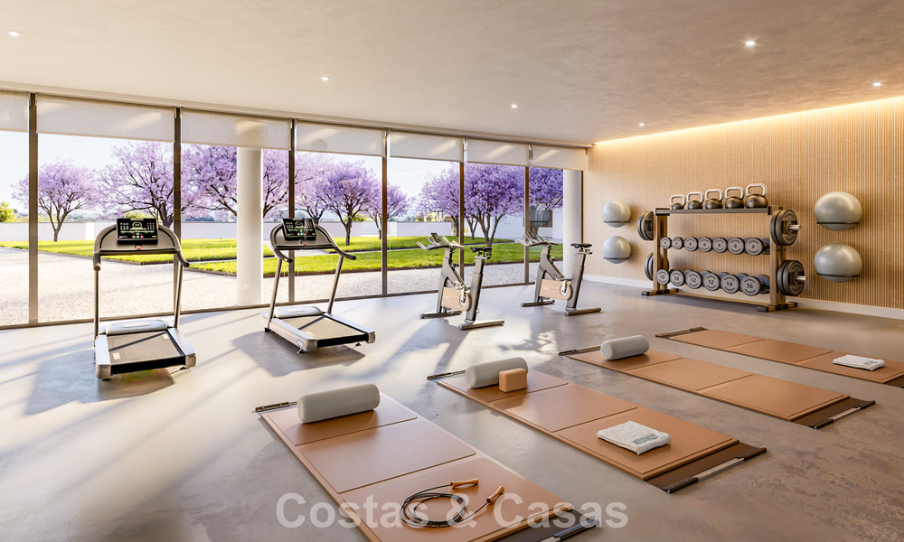 Modern apartments with stunning sea views for sale on the New Golden Mile between Marbella and Estepona 795067