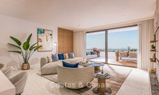Modern apartments with stunning sea views for sale on the New Golden Mile between Marbella and Estepona 795074 