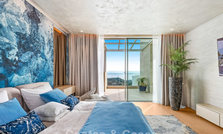 Exclusive, modern luxury penthouse with panoramic sea views for sale just minutes from Marbella town 795328 