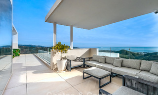 Exclusive, modern luxury penthouse with panoramic sea views for sale just minutes from Marbella town 795338 