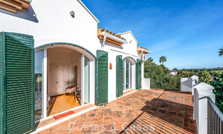 Authentic Andalusian villa with idyllic, panoramic golf views for sale in Sotogrande Alto, Costa del Sol 795176 