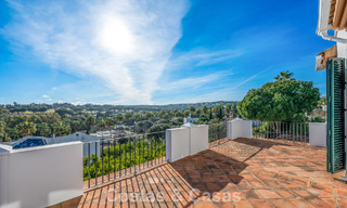 Authentic Andalusian villa with idyllic, panoramic golf views for sale in Sotogrande Alto, Costa del Sol 795177 