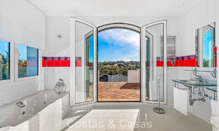 Authentic Andalusian villa with idyllic, panoramic golf views for sale in Sotogrande Alto, Costa del Sol 795179 