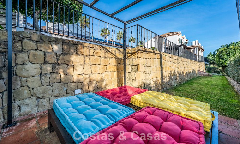 Authentic Andalusian villa with idyllic, panoramic golf views for sale in Sotogrande Alto, Costa del Sol 795211