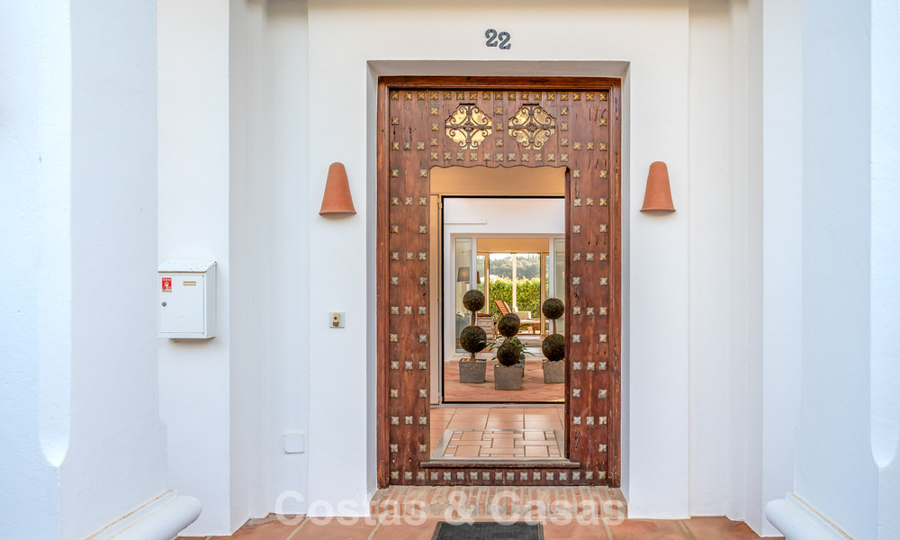 Authentic Andalusian villa with idyllic, panoramic golf views for sale in Sotogrande Alto, Costa del Sol 795226