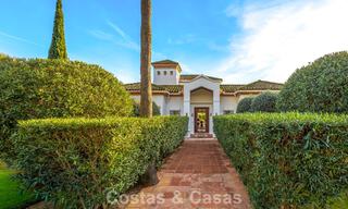 Authentic Andalusian villa with idyllic, panoramic golf views for sale in Sotogrande Alto, Costa del Sol 795227 