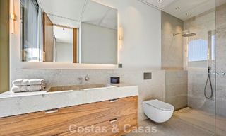 Boomerang-designed villa for sale in the green hills of Marbella - Benahavís with views over the hills and the sea 795267 