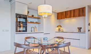 Boomerang-designed villa for sale in the green hills of Marbella - Benahavís with views over the hills and the sea 795270 