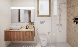 Exclusive semi-detached villas with sea views for sale in a sought-after golf setting in Mijas, Costa del Sol 795293 