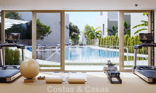 Exclusive semi-detached villas with sea views for sale in a sought-after golf setting in Mijas, Costa del Sol 795296 