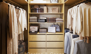 Exclusive semi-detached villas with sea views for sale in a sought-after golf setting in Mijas, Costa del Sol 795299 