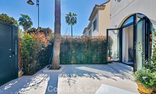 Stylishly modernised townhouse for sale within walking distance of the beach in Puerto Banús, Marbella 795302 