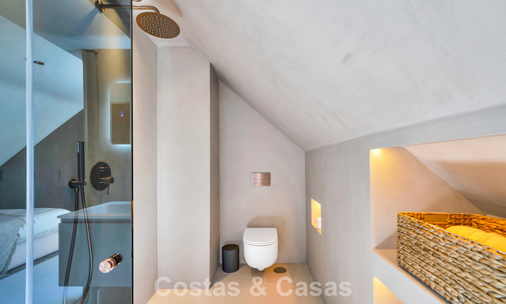 Stylishly modernised townhouse for sale within walking distance of the beach in Puerto Banús, Marbella 795313