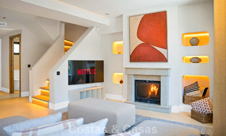 Stylishly modernised townhouse for sale within walking distance of the beach in Puerto Banús, Marbella 795321 