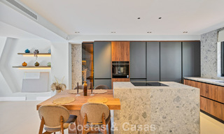 Stylishly modernised townhouse for sale within walking distance of the beach in Puerto Banús, Marbella 795324 