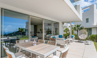 Luxurious, contemporary garden apartment with sea views for sale in a boutique complex near Marbella town 795344 