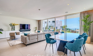 Luxurious, contemporary garden apartment with sea views for sale in a boutique complex near Marbella town 795347 