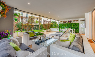 Contemporary garden apartment for sale within walking distance of the beach and Puerto Banús, Marbella 795715 