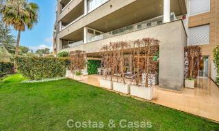 Contemporary garden apartment for sale within walking distance of the beach and Puerto Banús, Marbella 795719 