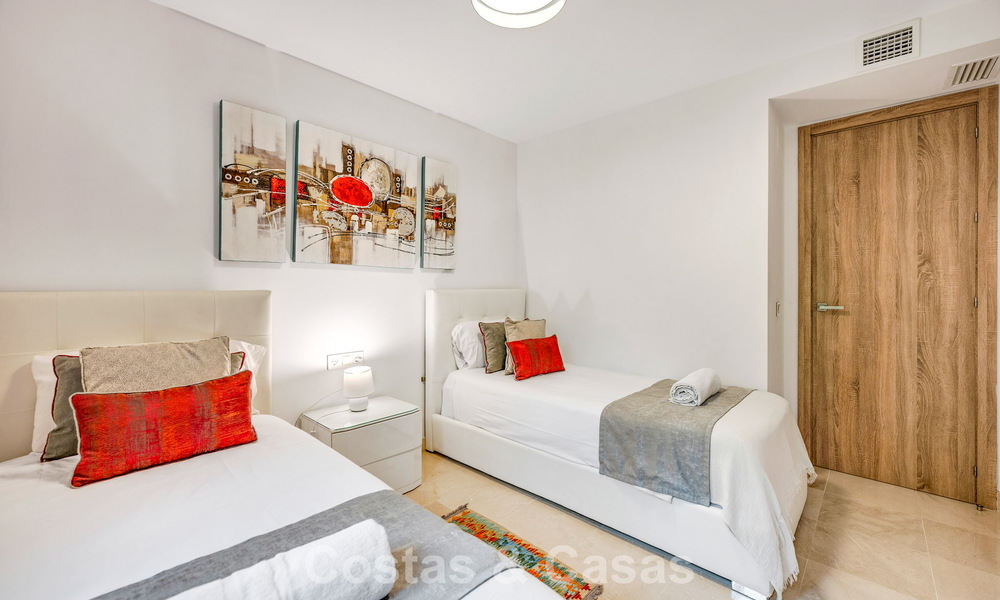 Contemporary garden apartment for sale within walking distance of the beach and Puerto Banús, Marbella 795729