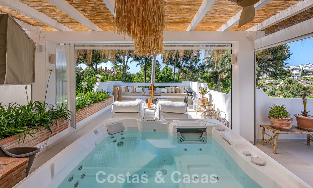 Beautifully renovated boho-chic style villa for sale in Nueva Andalucía, Marbella 795820