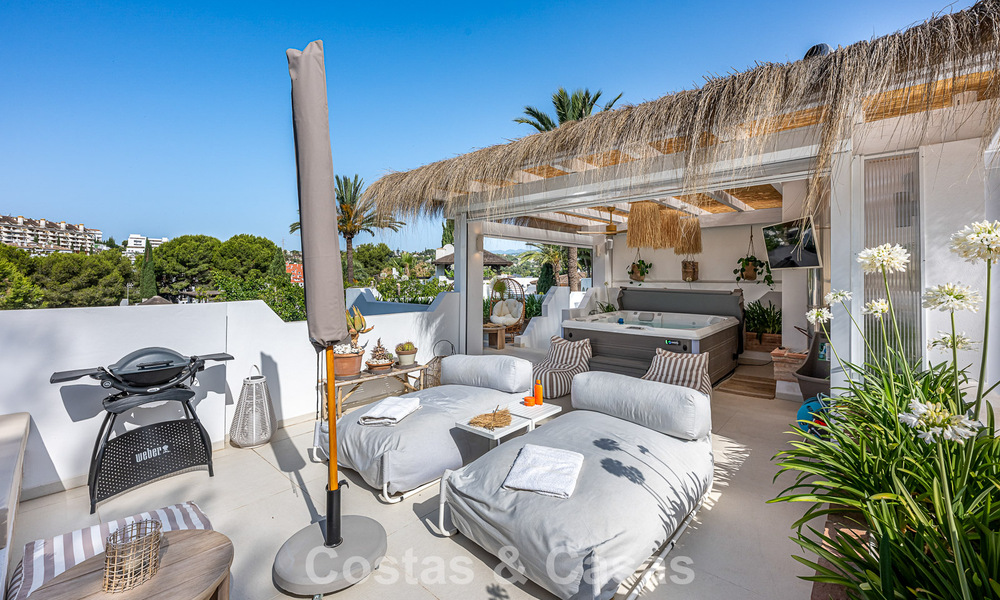Beautifully renovated boho-chic style villa for sale in Nueva Andalucía, Marbella 795824