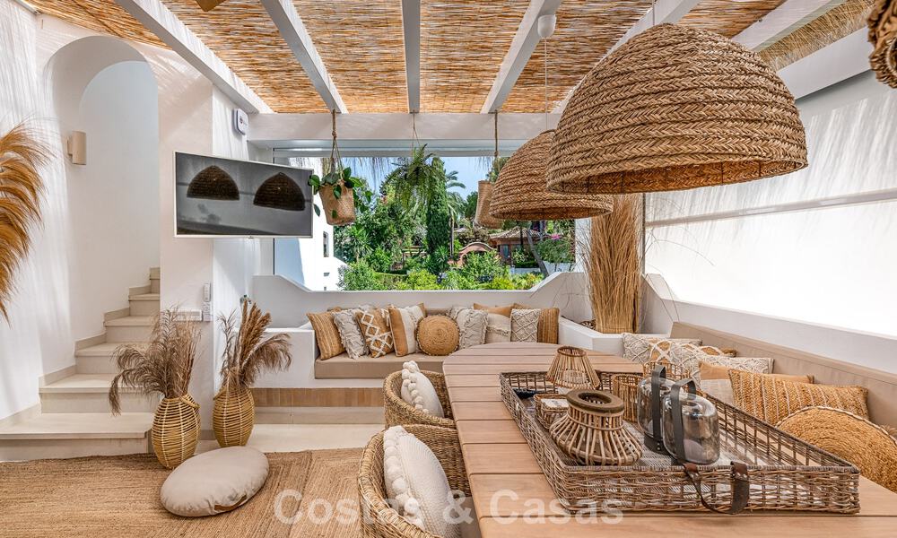 Beautifully renovated boho-chic style villa for sale in Nueva Andalucía, Marbella 795834
