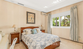 Elegant Andalusian luxury villa with large garden for sale in Nueva Andalucía’s Golf Valley, Marbella 795409 