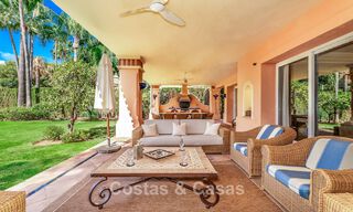 Elegant Andalusian luxury villa with large garden for sale in Nueva Andalucía’s Golf Valley, Marbella 795424 