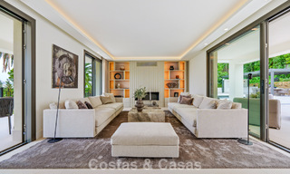Elegant designer villa with panoramic views for sale over the golf valley of Nueva Andalucía, Marbella 795667 