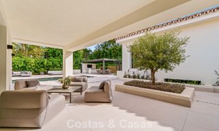 Elegant designer villa with panoramic views for sale over the golf valley of Nueva Andalucía, Marbella 795675 