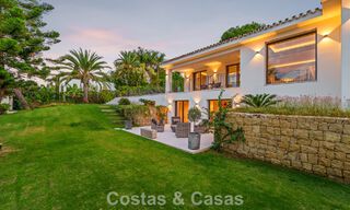 Elegant designer villa with panoramic views for sale over the golf valley of Nueva Andalucía, Marbella 795680 