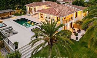 Elegant designer villa with panoramic views for sale over the golf valley of Nueva Andalucía, Marbella 795684 