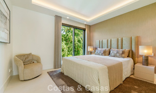 Elegant designer villa with panoramic views for sale over the golf valley of Nueva Andalucía, Marbella 795694 