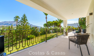 Elegant designer villa with panoramic views for sale over the golf valley of Nueva Andalucía, Marbella 795695 