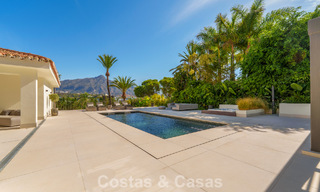 Elegant designer villa with panoramic views for sale over the golf valley of Nueva Andalucía, Marbella 795697 