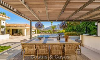 Elegant designer villa with panoramic views for sale over the golf valley of Nueva Andalucía, Marbella 795701 