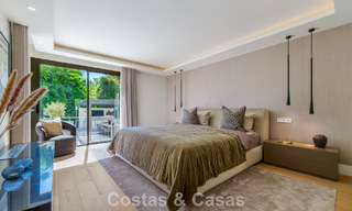 Elegant designer villa with panoramic views for sale over the golf valley of Nueva Andalucía, Marbella 795706 