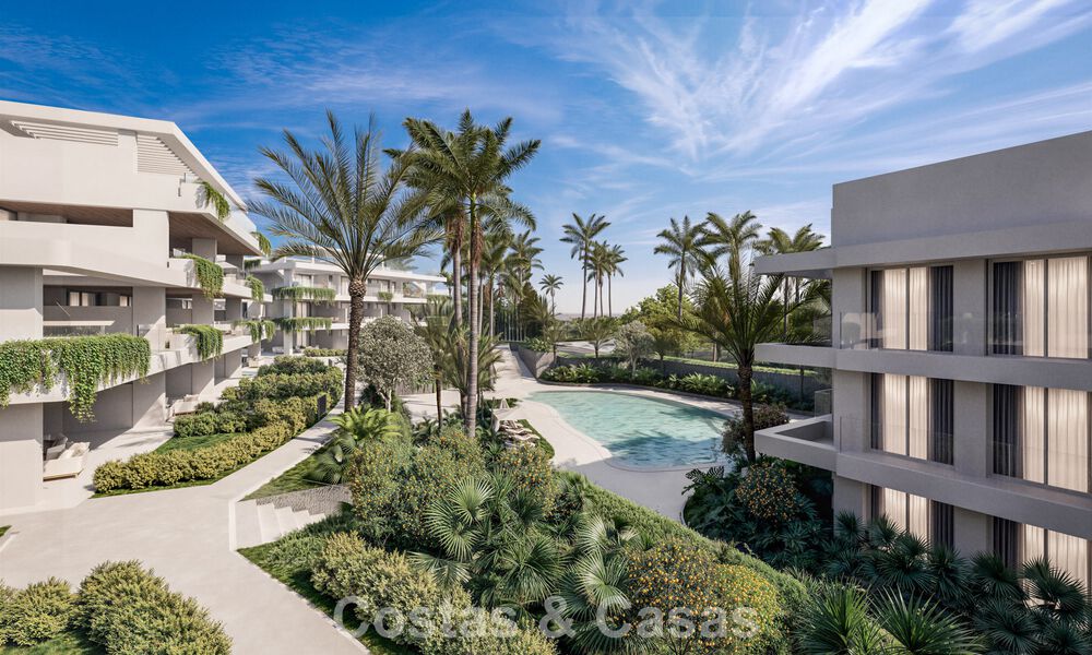 Advanced luxury apartments for sale within walking distance of the beach and close to Estepona town on the New Golden Mile 795521