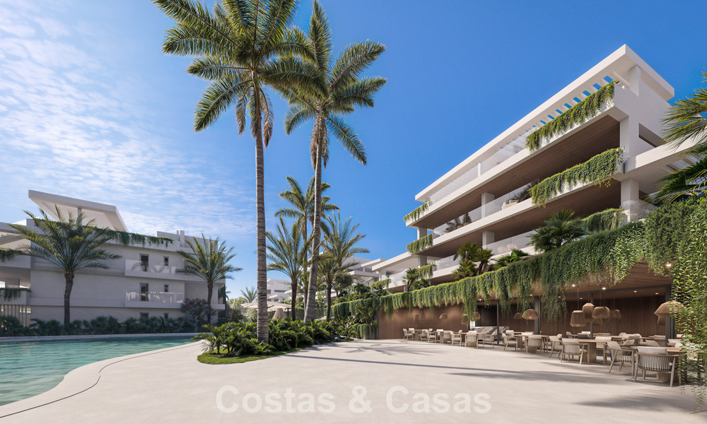 Advanced luxury apartments for sale within walking distance of the beach and close to Estepona town on the New Golden Mile 795525