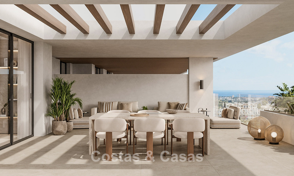 Advanced luxury apartments for sale within walking distance of the beach and close to Estepona town on the New Golden Mile 795537