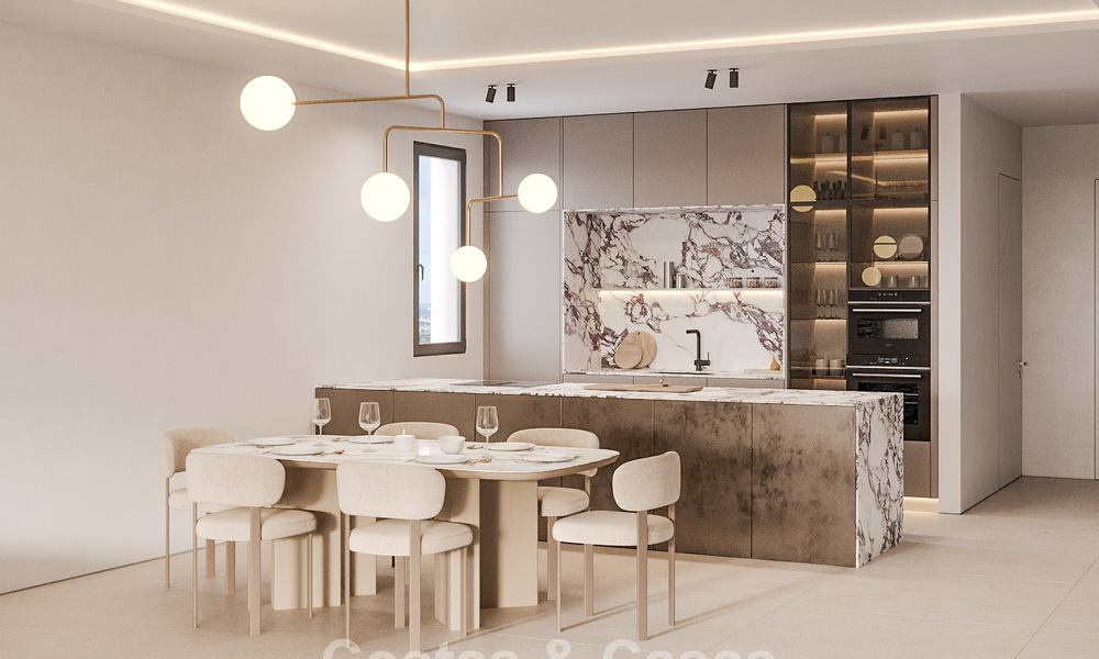 Advanced luxury apartments for sale within walking distance of the beach and close to Estepona town on the New Golden Mile 795540