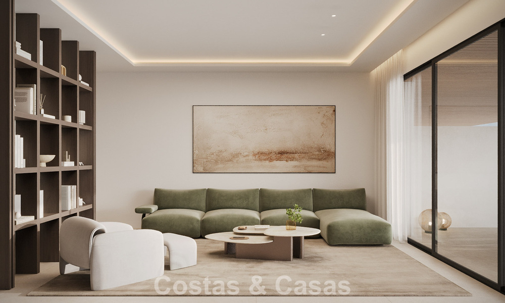 Advanced luxury apartments for sale within walking distance of the beach and close to Estepona town on the New Golden Mile 795558