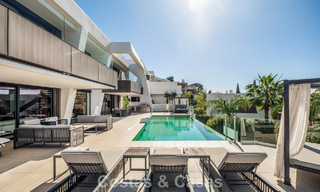 High-end modern villa with panoramic views for sale on the New Golden Mile between Puerto Banús and Estepona 795774 