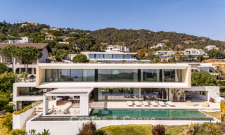 Spectacular contemporary luxury villa for sale with sea view in El Madroñal, Marbella - Benahavís 796239 